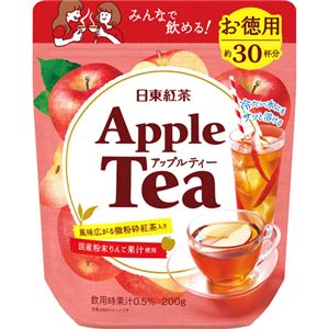 （まとめ買い）日東紅茶 アップルティー 200g×10セット