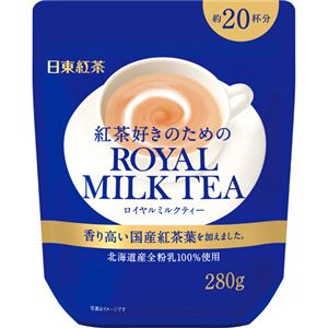（まとめ買い）日東紅茶 紅茶好きのためのロイヤルミルクティー 280g×8セット