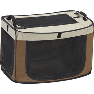 どこでもワンタッチケージ DP-684 ブラウン L