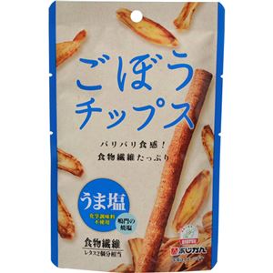 （まとめ買い）あじかん ごぼうチップス うま塩 20g×26セット