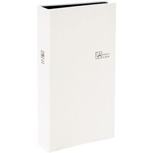 （まとめ買い）ポケットアルバム セラピーカラー 溶着式/L・P・KG判3段 プレーンホワイト TCPK-L-240-PW×2セット
