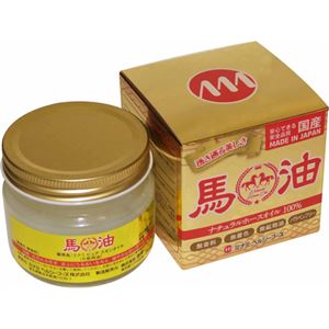 （まとめ買い）ミナミヘルシーフーズ 馬油 70g×3セット