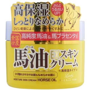 （まとめ買い）ロッシ モイストエイド 馬油EXスキンクリームBA 100g×7セット