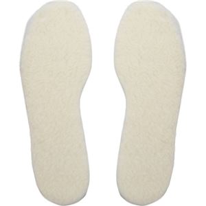 （まとめ買い）is-fit 羊毛SBRインソール 男女兼用 フリー(22.0cm-28.0cm) ホワイト×3セット