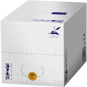 （まとめ買い）温泉水99 12L×4セット