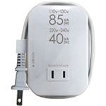 カシムラ 海外旅行用変圧器2口+USB 85VA/40VA NTI-111
