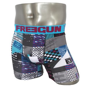FREEGUN(フリーガン) ボクサーパンツ メンズ アンダーウェア インナー 男性下着 下着 メンズボクサーパンツ ギフト プレゼント 誕生日プレゼント 840007 FG28 SUM (01.サックス L) 