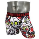 FREEGUN(フリーガン) ボクサーパンツ メンズ アンダーウェア インナー 男性下着 下着 メンズボクサーパンツ ギフト プレゼント 誕生日プレゼント 840025 FG26 LACK (M)