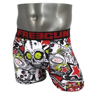 FREEGUN(フリーガン) ボクサーパンツ メンズ アンダーウェア インナー 男性下着 下着 メンズボクサーパンツ ギフト プレゼント 誕生日プレゼント 840025 FG26 LACK (L)