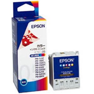 エプソン EPSON インクカートリッジ カラー(5色一体型) IC5CL05 1個