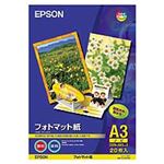 エプソン EPSON フォトマット紙 A3ノビ KA3N20PM 1冊(20枚)