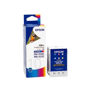エプソン EPSON インクカートリッジ カラー(6色一体型) IC6CL10 1個