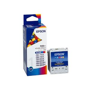 エプソン EPSON インクカートリッジ カラー(5色一体型) IC5CL13 1個