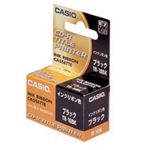 カシオ CASIO DISCタイトルプリンター インクリボンカセット ブラック TR-18BK 1個
