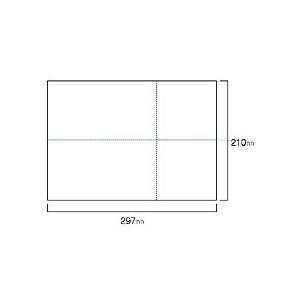 トッパンフォームズ EIAJ標準納品書 A4ヨコ 白紙 EIAJ-02 1箱(2000枚)