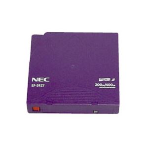 NEC LTO Ultrium2 データカートリッジ 200GB(非圧縮時)/400GB(圧縮時) EF-2427 1巻