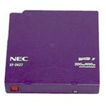 NEC LTO Ultrium2 データカートリッジ 200GB(非圧縮時)/400GB(圧縮時) EF-2427 1巻