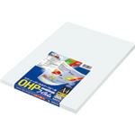 コクヨ OHPフィルム カラーLBP&PPC用 A4 検知マーク付 VF-1410N 1冊(50枚)