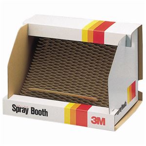 （まとめ） 3M スプレーブース A4 362×250×250mm BOOTH 1個 【×4セット】