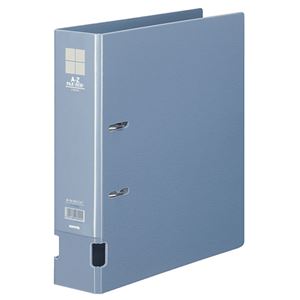 （まとめ） コクヨ A-Zファイル（エコ） A4タテ 2穴 480枚収容 背幅73mm 青 フ-F290NB 1冊 【×5セット】