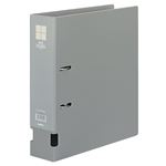 （まとめ） コクヨ A-Zファイル（エコ） A4タテ 2穴 480枚収容 背幅73mm グレー フ-F290NM 1冊 【×5セット】