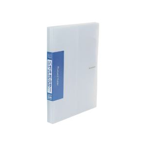 （まとめ） ビュートン ハガキホルダー A4タテ 120ポケット クリヤー NPC-A4-120C 1冊 【×5セット】