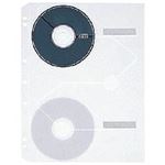 クリヤーポケット クリアポケット CD・CD-ROM用 A4タテ 2・3・4穴 5枚