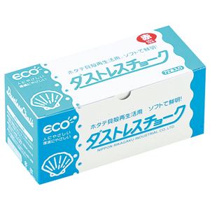 （まとめ） 日本理化学 ダストレスチョーク 炭酸カルシウム製 赤 DCC-72-R 1箱（72本） 【×4セット】