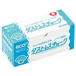 （まとめ） 日本理化学 ダストレスチョーク 炭酸カルシウム製 赤 DCC-72-R 1箱（72本） 【×4セット】