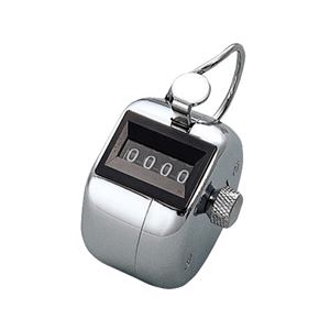 （まとめ） コクヨ 数取器 4桁 手持式 CL-201 1個 【×6セット】