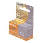 カシオ CASIO DISCタイトルプリンター インクリボンカセット シルバー TR-18SR 1個