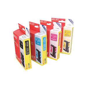 （まとめ） リコー GELJETインクカートリッジ RC-1Y01 イエロー 509809 1個 【×4セット】