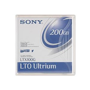 ソニー LTO Ultrium1 データカートリッジ 100GB/200GB LTX100GR 1巻