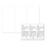 エプソン EPSON 支給明細書・地方税納付書(白紙) A4 (3分割ミシン目入り) Q35A 1箱(300枚)