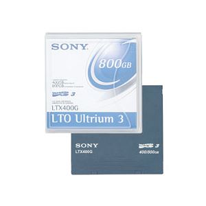 ソニー LTO Ultrium3 データカートリッジ 400GB/800GB LTX400GR 1巻