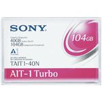（まとめ） ソニー AIT-1 Turboデータカートリッジ 40GB（圧縮時 104GB） TAIT1-40N 1巻 【×2セット】