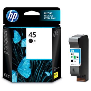 （まとめ） HP45 プリントカートリッジ 黒 51645AA#003 1個 【×3セット】