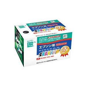 ECI-E217P／BOX リサイクルインクカートリッジ [エプソン（EPSON）：IC7CL21互換]