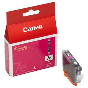 （まとめ） キャノン Canon インクタンク BCI-7eM マゼンタ 0366B001 1個 【×4セット】