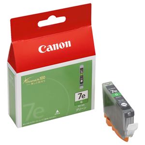 （まとめ） キャノン Canon インクタンク BCI-7eG グリーン 0371B001 1個 【×4セット】