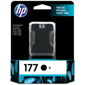 （まとめ） HP177 インクカートリッジ 黒 C8721HJ 1個 【×3セット】