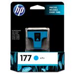 （まとめ） HP177 インクカートリッジ シアン C8771HJ 1個 【×3セット】