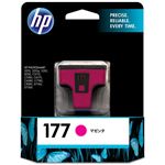 （まとめ） HP177 インクカートリッジ マゼンタ C8772HJ 1個 【×3セット】