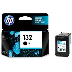 （まとめ） HP132 プリントカートリッジ 黒 C9362HJ 1個 【×3セット】