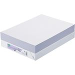 （まとめ） TANOSEE αエコカラーペーパーII B4 パープル 1冊（500枚） 【×5セット】