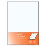 （まとめ） 長門屋商店 撥水紙 ウォーターリペレント A3 特厚口 128g ナ-WR302 1冊（50枚） 【×3セット】