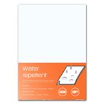 （まとめ） 長門屋商店 撥水紙 ウォーターリペレント A4 特厚口 128g ナ-WR301 1冊（50枚） 【×5セット】
