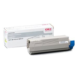 沖データ OKI トナーカートリッジS イエロー TNR-C4CY3 1個