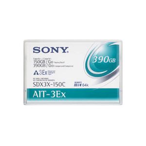 ソニー AIT-3 Exデータカートリッジ 150GB(圧縮時 390GB) SDX3X-150CR 1巻