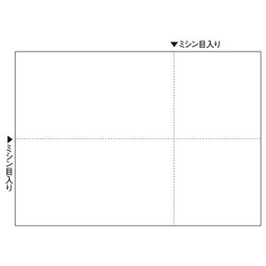 （まとめ） ヒサゴ マルチプリンター帳票 A4 白紙（EIAJ対応） BP2066 1冊（100枚） 【×5セット】